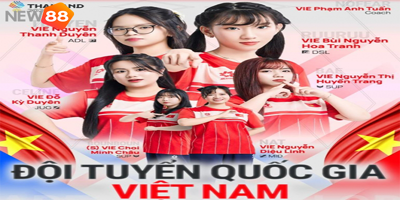 New88 SEA Games 33: Tuyển Nữ Việt Nam Liên Quân Mobile Thắng Đậm Thái Lan 7 Liên quân mobi Việt Nam hướng tới HCV